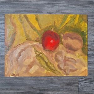 Impressionistic Original Oil Painting On Canvas Archival Paper 12x9 Send Offer